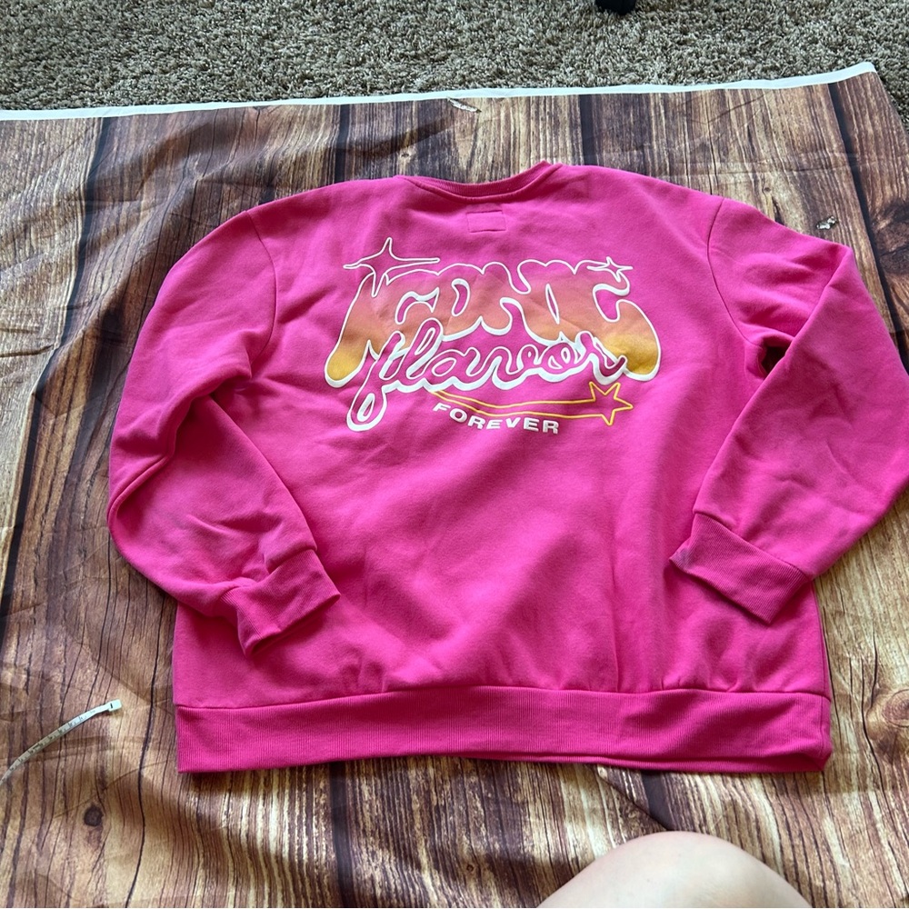 Women’s Poppi X Target Collab Pink Sweatshirt XXL - Picture 5 of 5